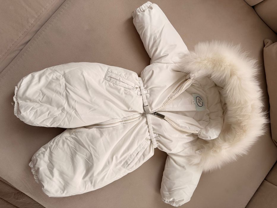 Страхотен бебешки космонавт гъши пух