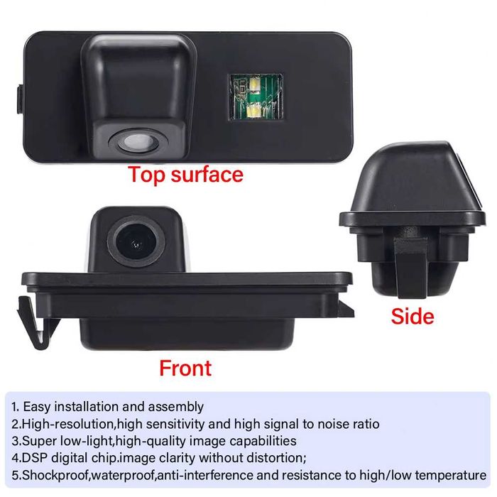 Camera video HD marsarier VW Golf 4 5 6 Passat B6 CC SCIROCCO SeatLeon