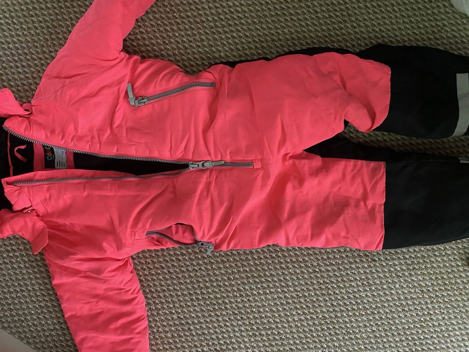 Комбинезон зимний для девочки размер 116-122