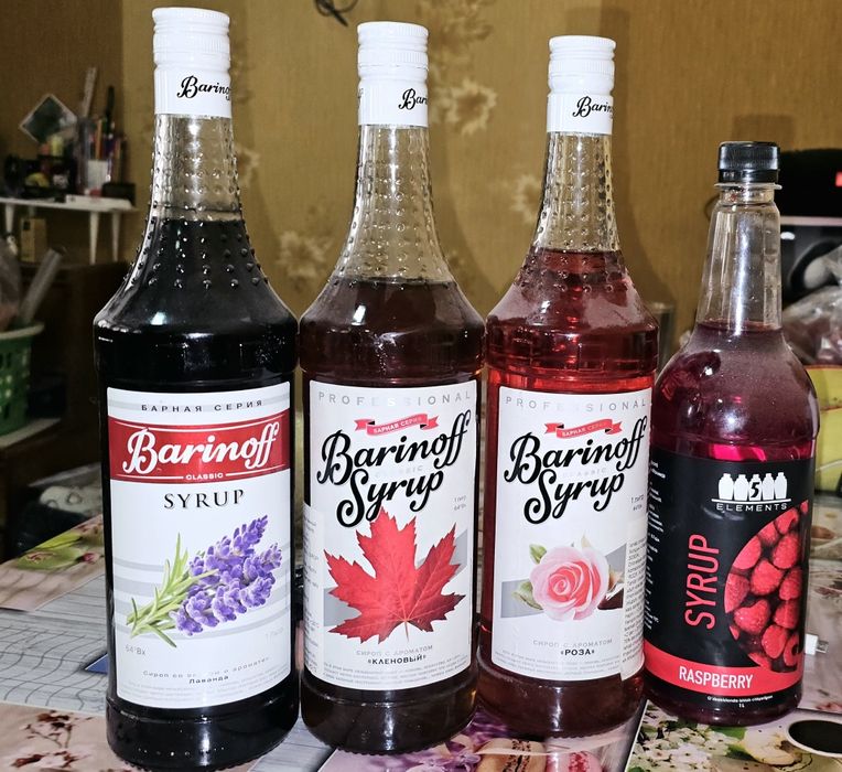 Продаётся Сиропы для коктелей фирмы Barinoff.