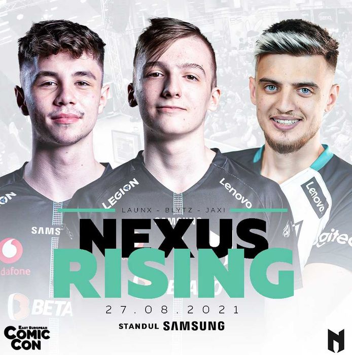 Tricou Jersey editie limitata Comicon 2021 NEXUS GAMINGxLEGIONxLENOVO