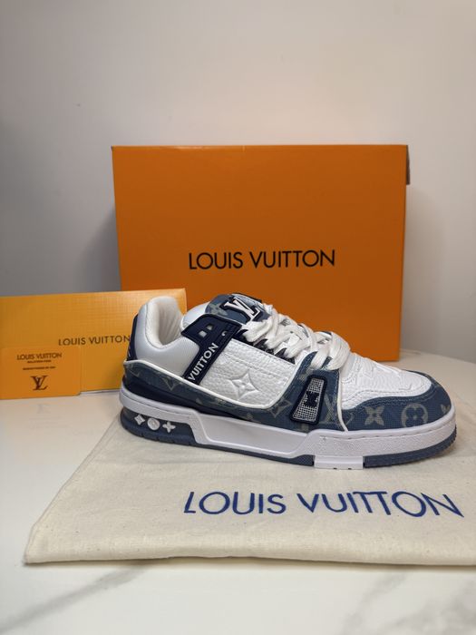 Adidasi L O U I S V U U I T O N Blue