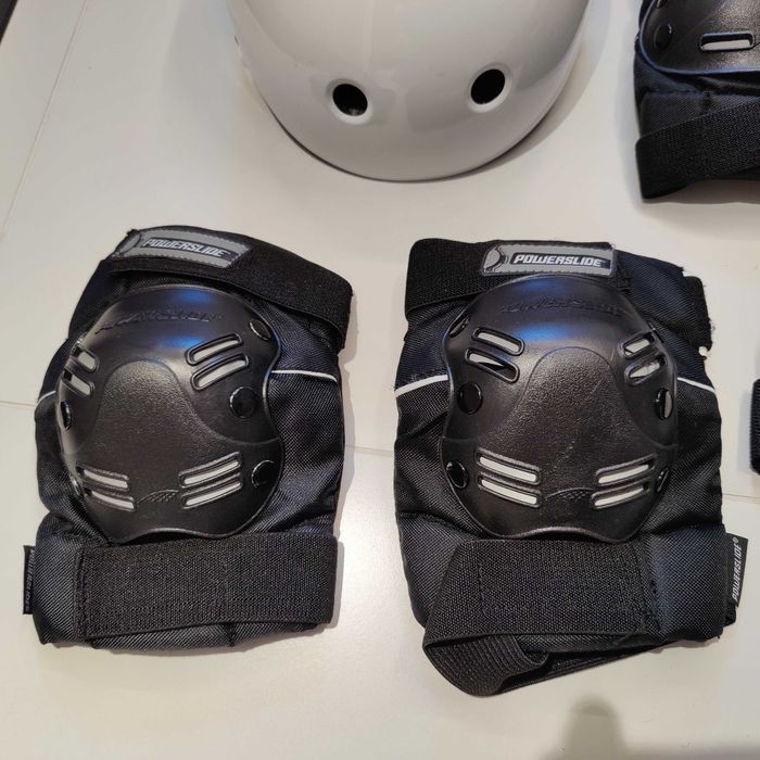 Powerslide Ролери 37,каска,наколенки,налакътници,протектори за китки