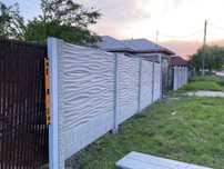 Gard din prefabricate beton