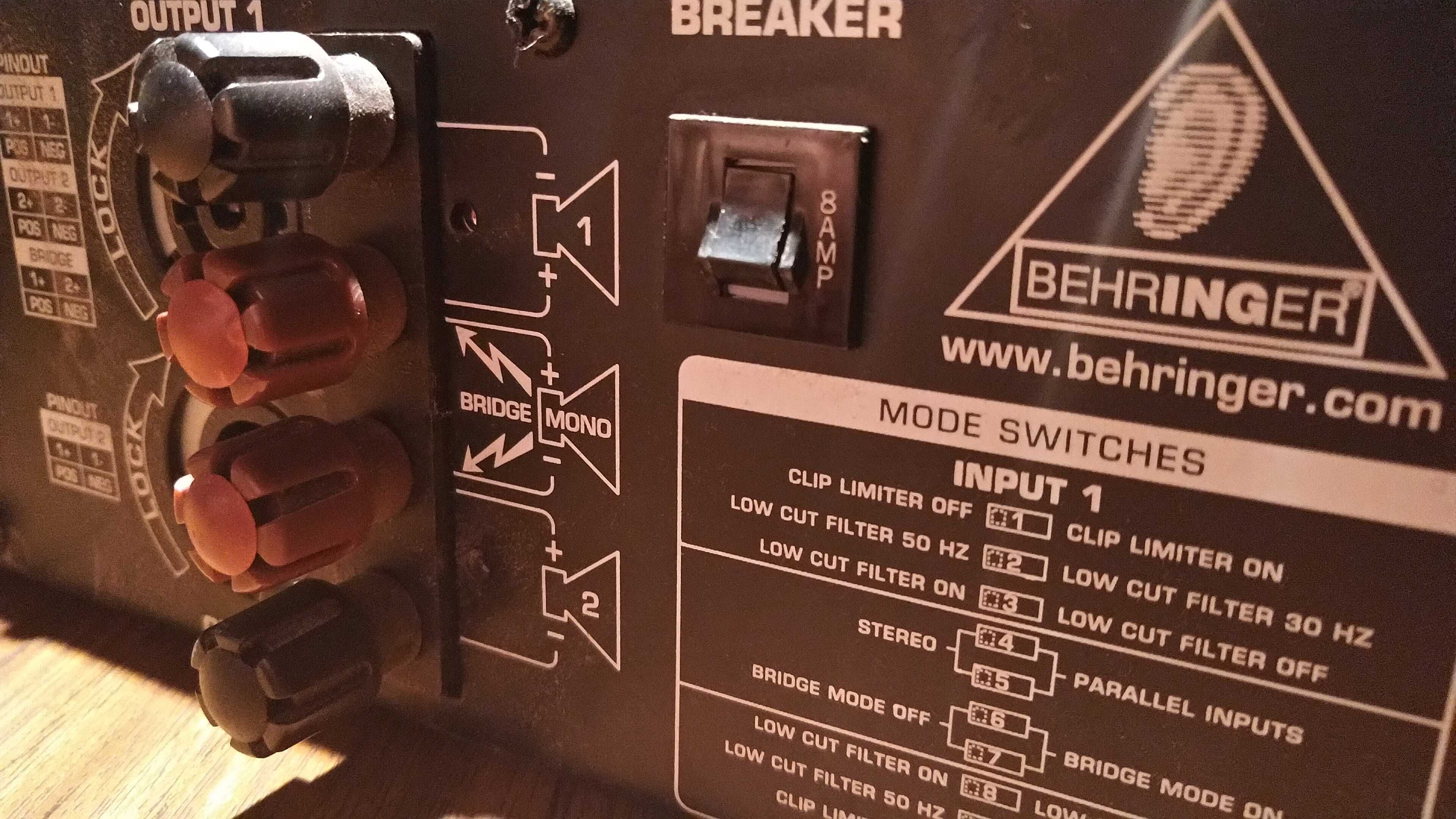 Професионален усилвател (крайно стъпало) Behringer Europower EP2500