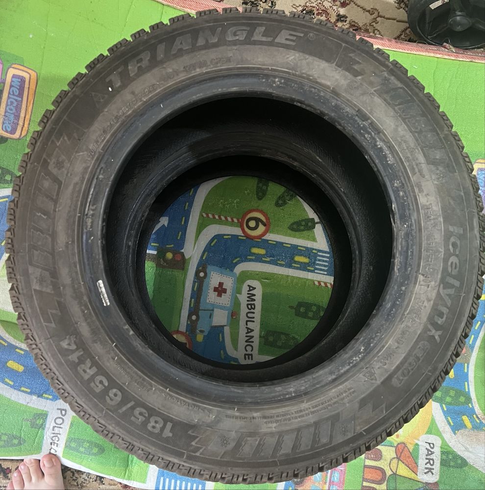 Продам зинюю резину Triangle lynx r14