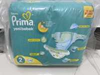 Pampers Prima 2 и еднократни подложки за смяна на пелени