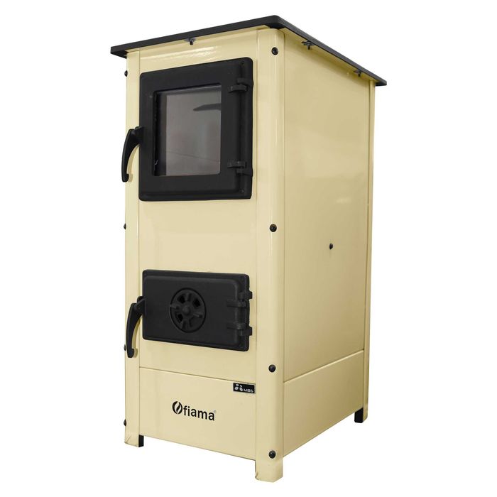 Semineu cu plita din fonta Fiama SD HERA, pe lemne putere 6 kW