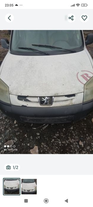 Motor Peugeot 1,9 diesel clasic