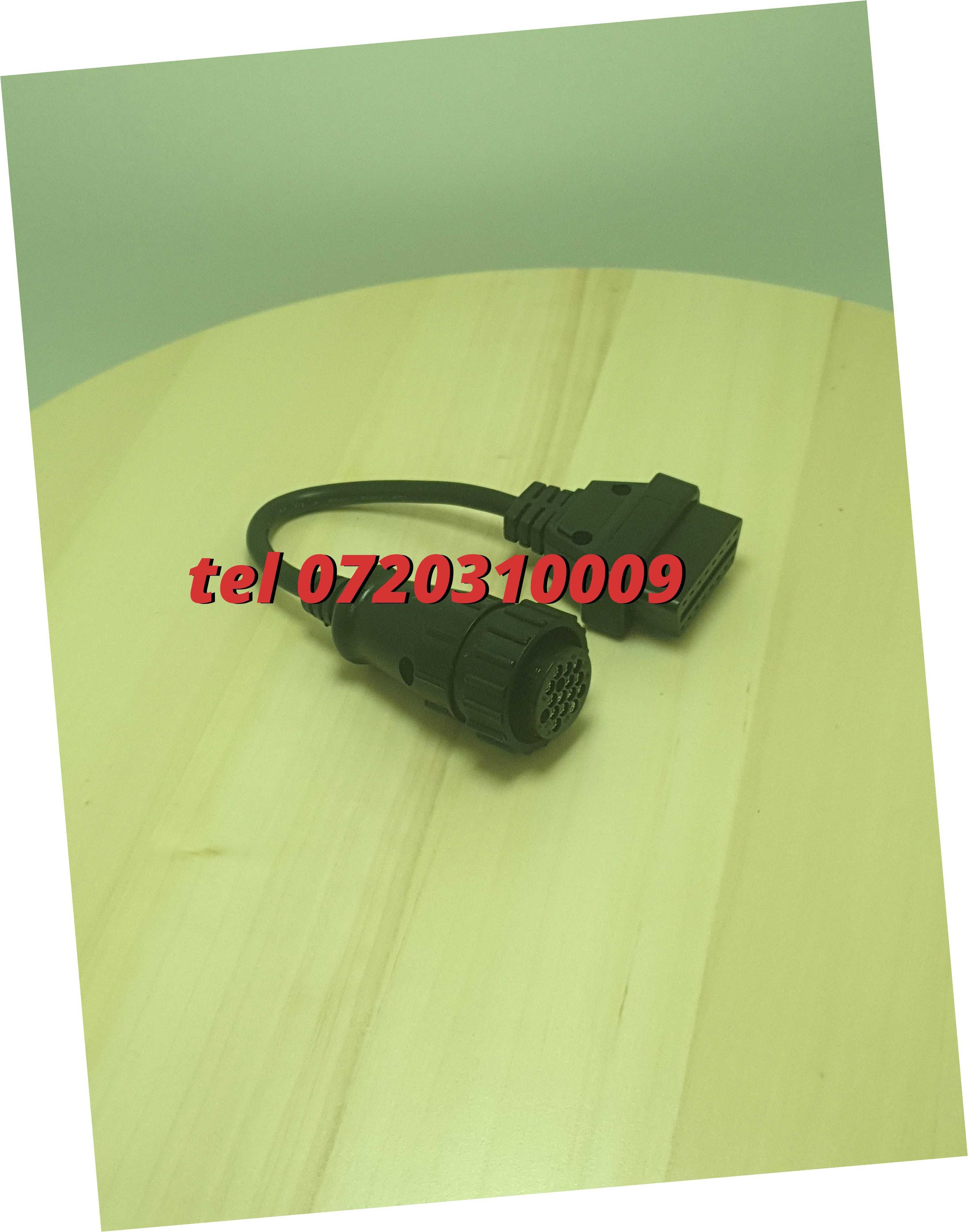 Adaptor Obd Scania 16 Pin  Pentru Camioane Scania  Compatibil Cu De