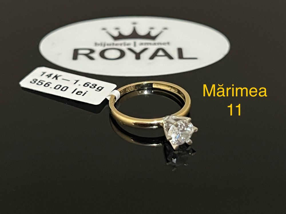 Bijuteria Royal CB : Inel dama aur 14k 1,63 grame M.11