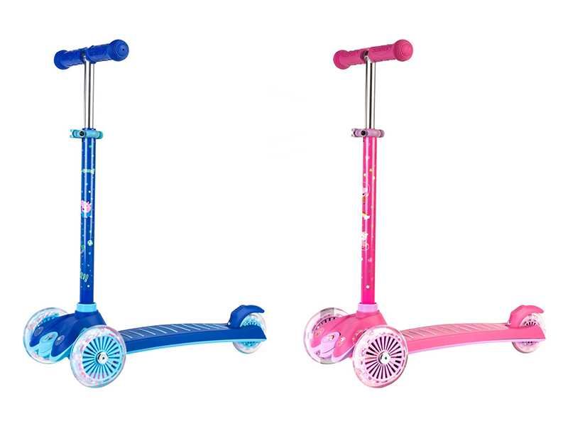 НОВИ! Тротинетка Peppa Pig скутер два цвята