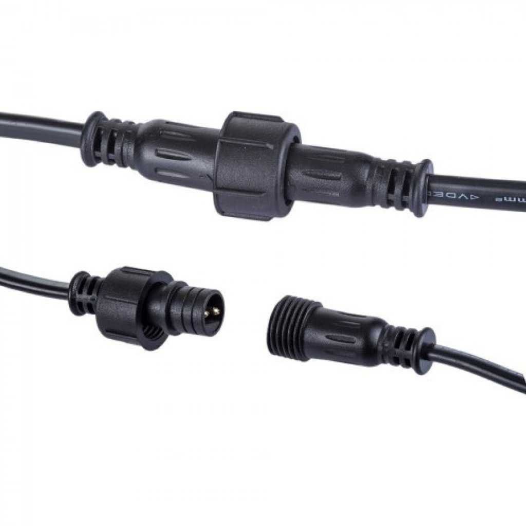 Cablu Ghirlanda de exterior STRING 15m 15 becuri E27/ 12W/ 230V IP65