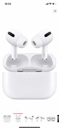 Наушники беспроводные AirPods Pro luxe качество