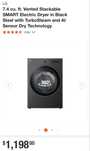 Uscator de rufe electric LG, american
