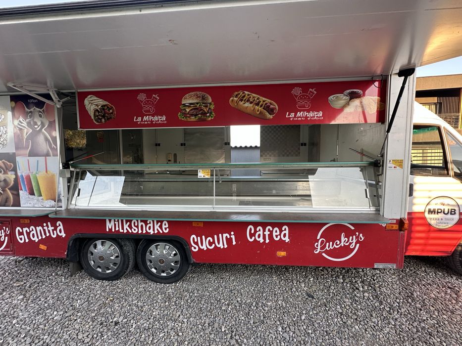 Inchiriere camioneta rulota food truck foodtruck