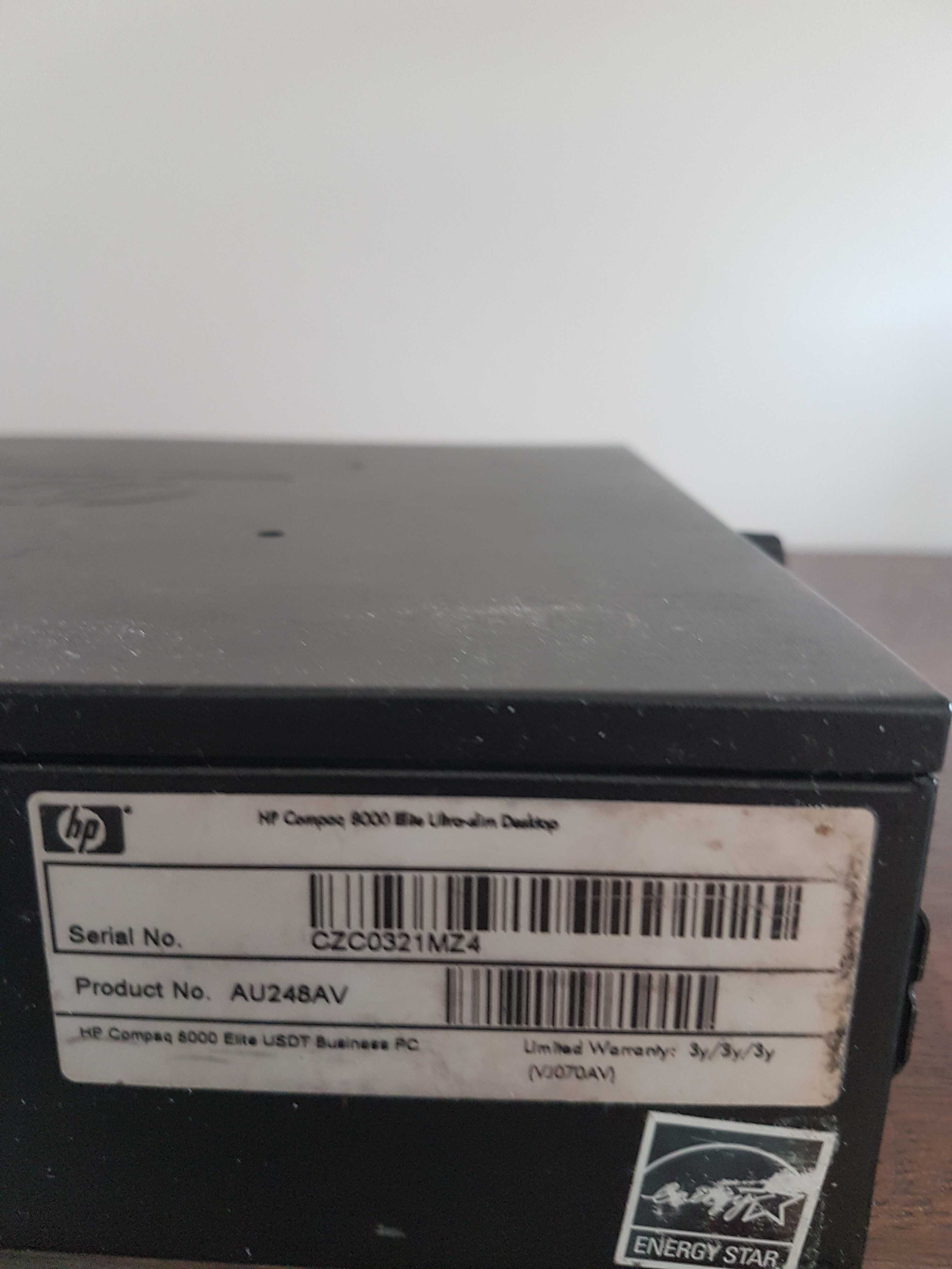 HP Compaq 8000, монитор PHILIPS 150B5CS,  мишка и клавиатура