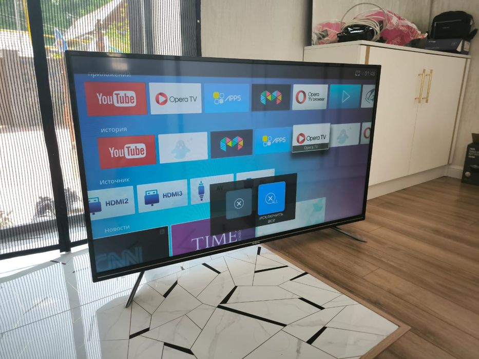 Смарт телевизор Yasin 130 см smart tv WiFi YouTube