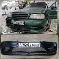 Передний бампер для Mercedes Benz W202 S-tuning