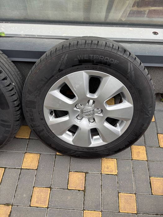 Roti Audi r16 complete cu anvelope de vara