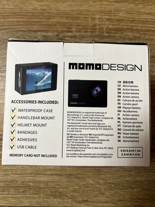 Camera video sport actiune Momo Design