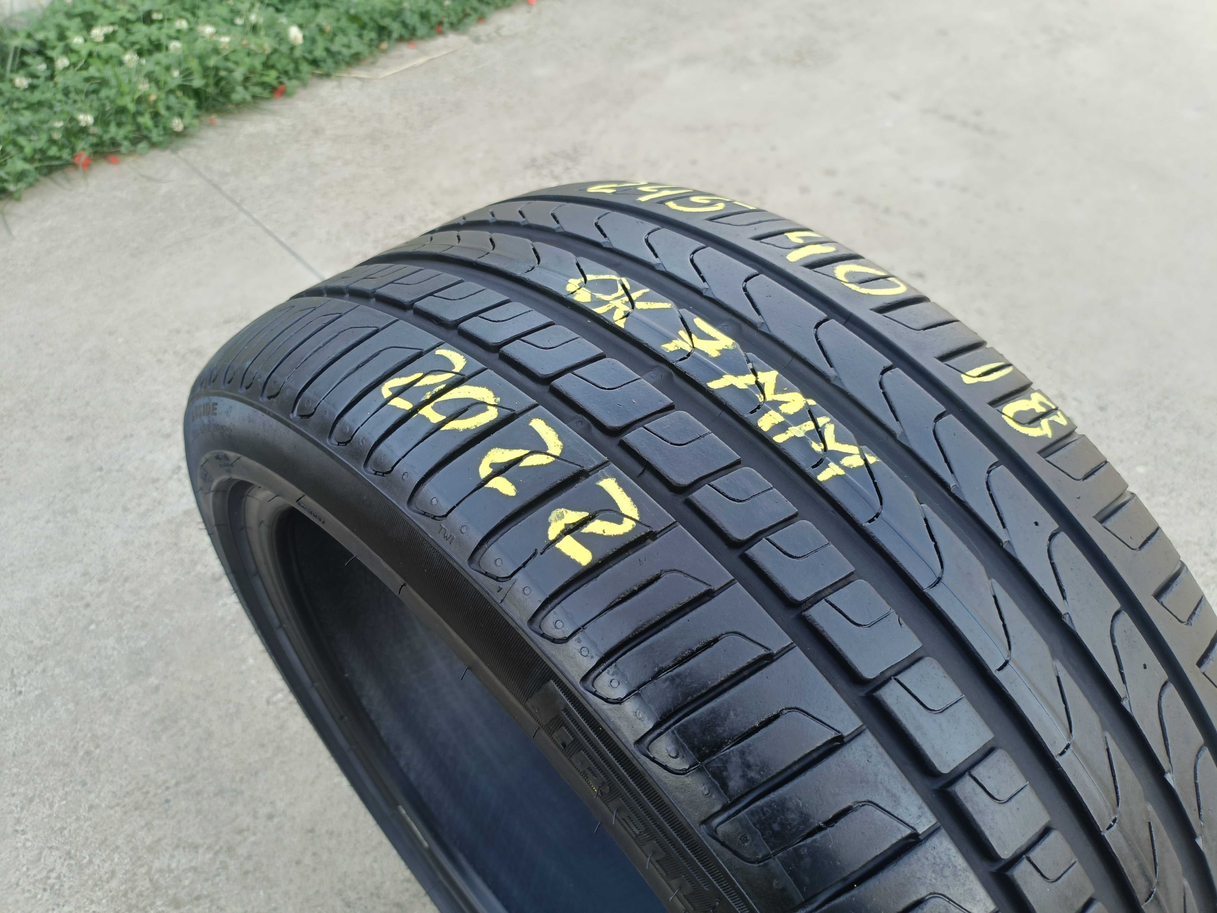O anvelopa de vara 245 40 18 pirelli cinturato P7 profil 7 mm dot 2022