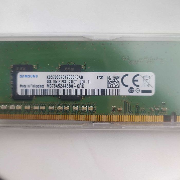 Оперативная память Samsung DDR4 2400 4x4Gb kit