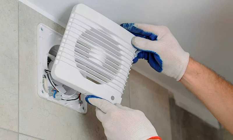 Услуги по монтажу и ремонту вентиляции