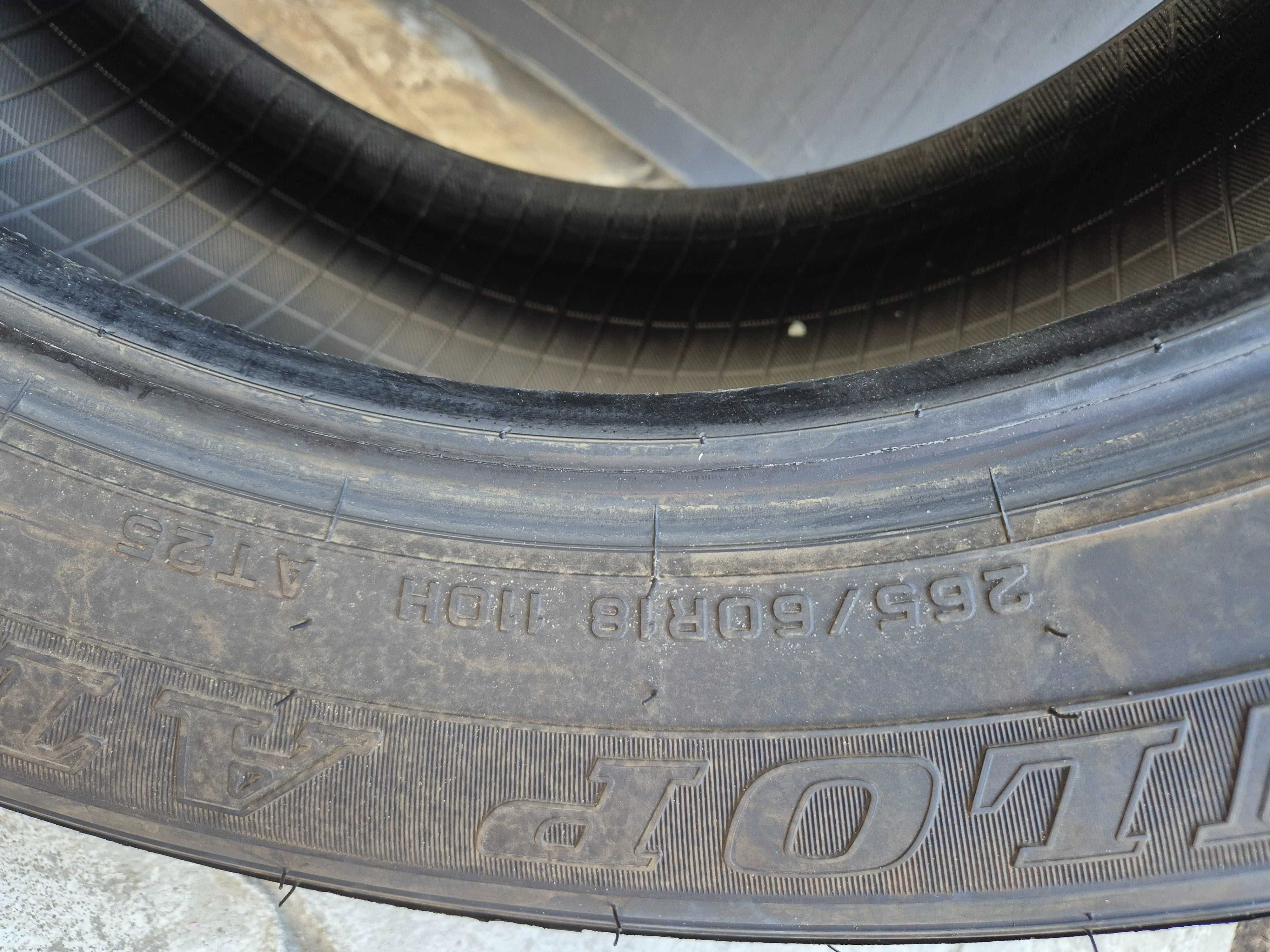 Cauciucuri DUNLOP 265/60/R18 - 110H foarte putin rulate