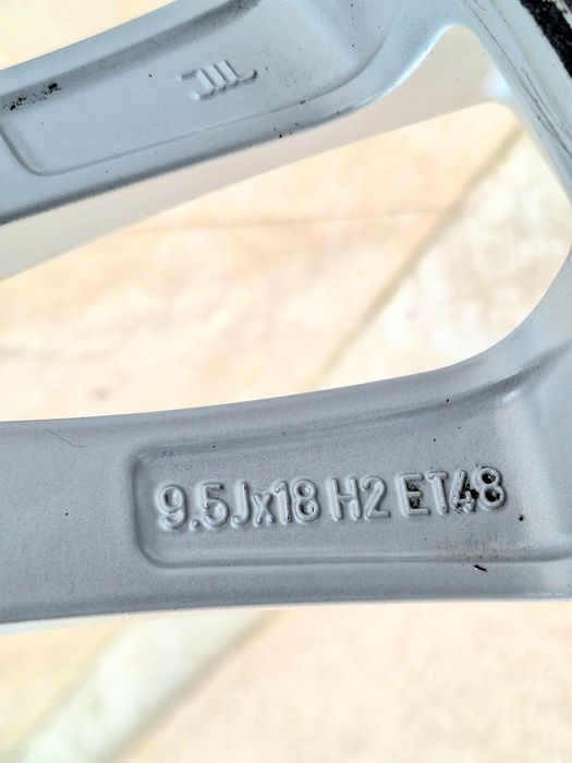 Doua 2 Jante Mercedes 9,5J R18 ET48 A2184010302 5x112 genti