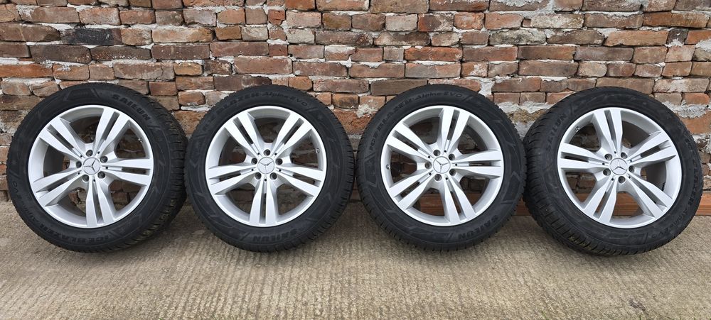 Оригинални джанти Mercedes GLE 19 цола 5 112 със зимни гуми 255 50 19