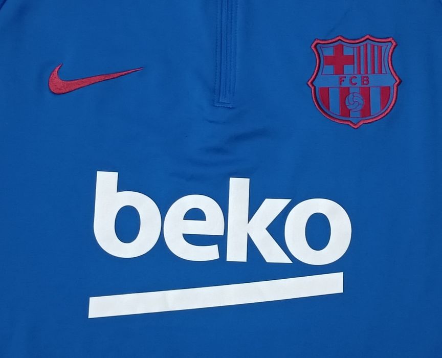 Nike DRI-FIT FC Barcelona Strike Top оригинално горнище L Найк Барса