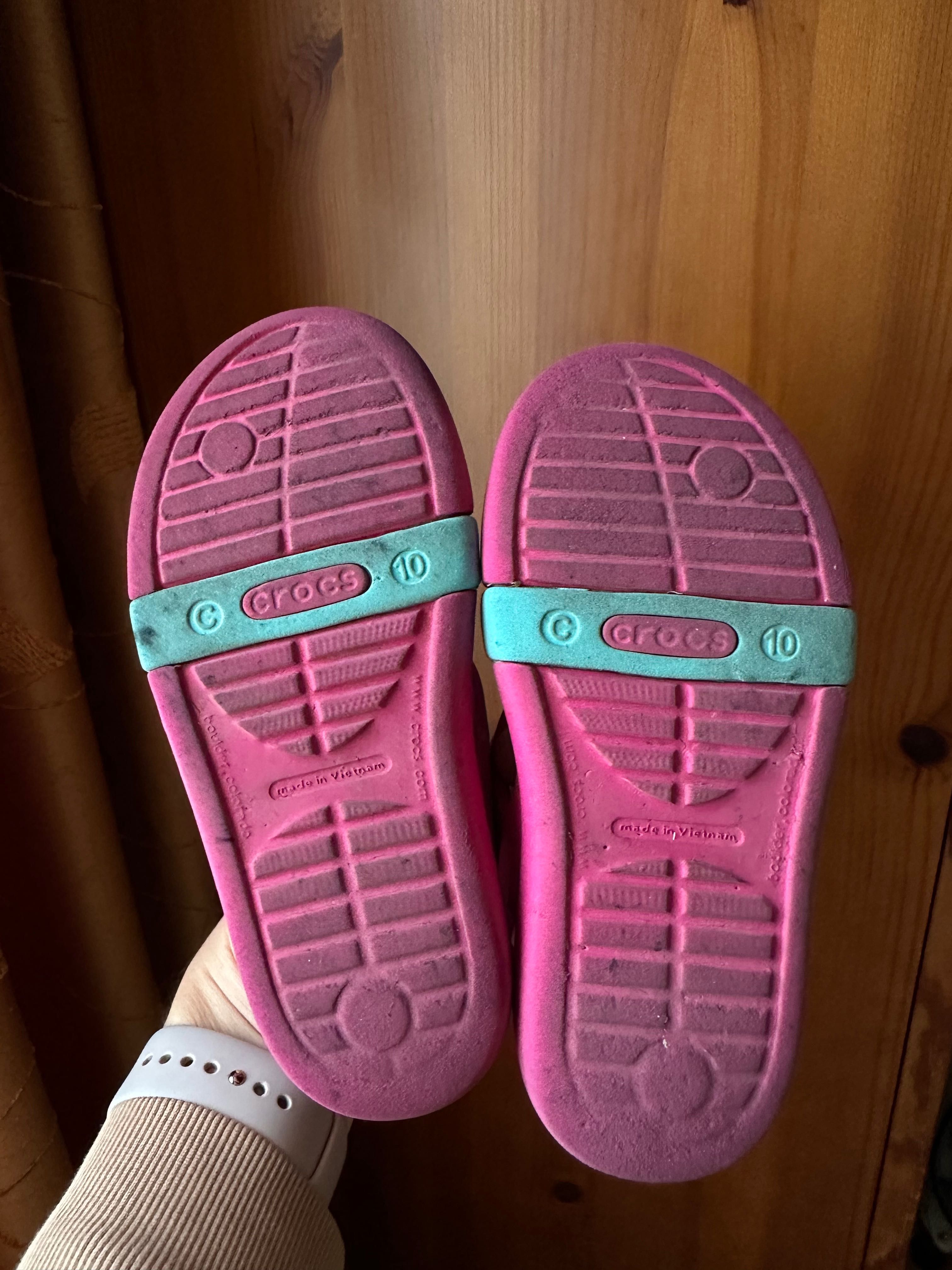 Crocs c9 c10 сандали за момиче