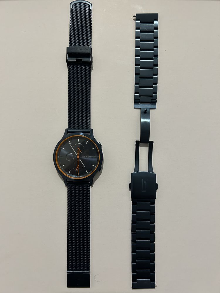 Lilienthal Berlin Chronograph blue-orange