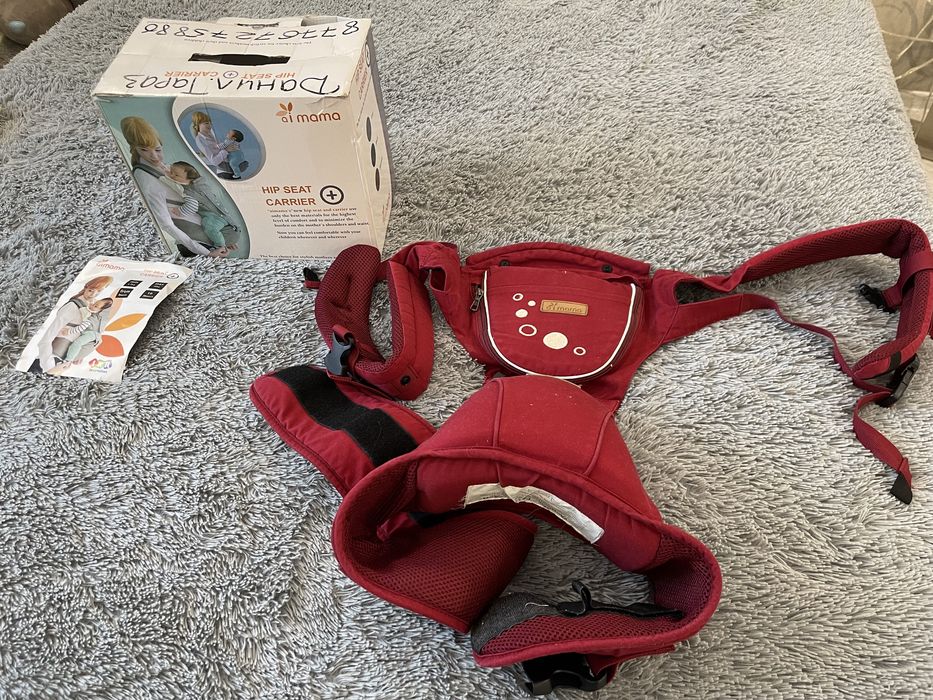 Хипсит-эрго рюкзак для детей от 4 месяцев.