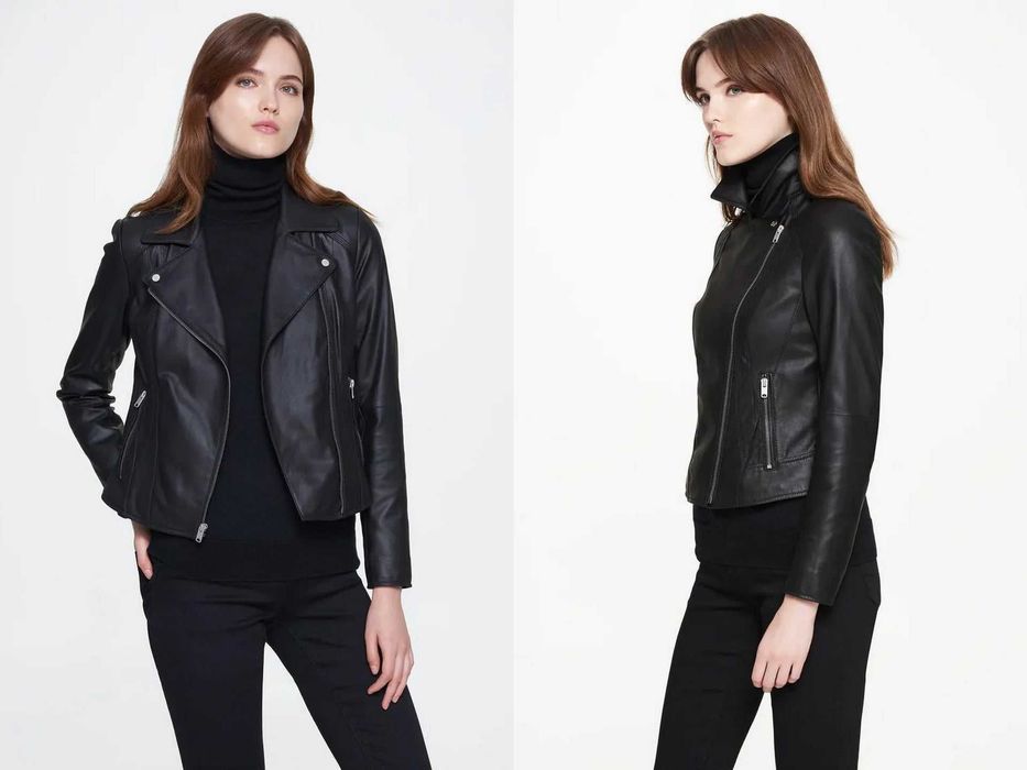 NOU! Geaca de piele naturala designer Marc New York by Andrew Marc