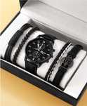 Ceas Geneva Quartz + 4 bratari Cadou pentru zi de zi OFERTA