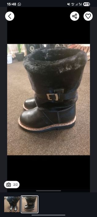 Продам унты тёплые  !