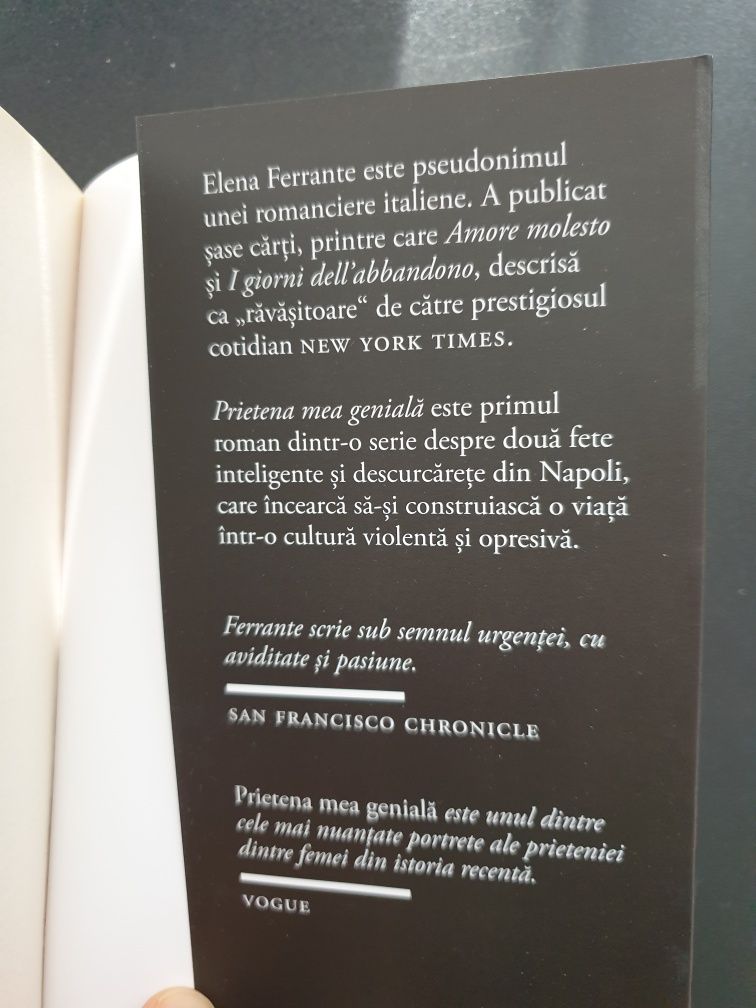 Prietena mea geniala - Elena Ferrante