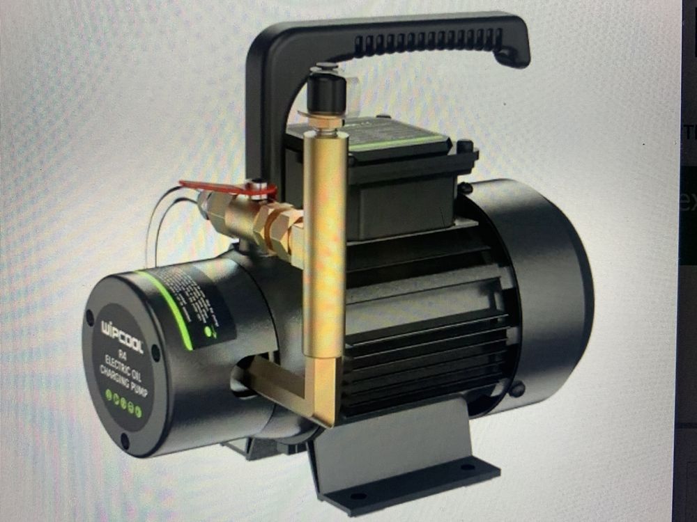 Pompa de ulei frigorific electrica wipcool R4 R6 portabila