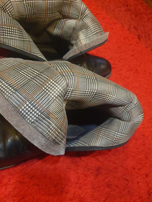 Cizme barbati 43 biker calarie piele naturala OTTER