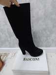 Срочно продам сапоги замша от бренда Basconi, 38р, б/у, состояние отл