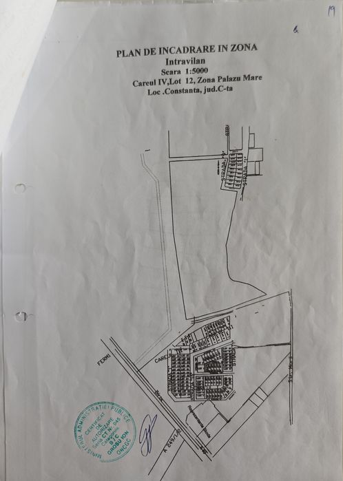 Oportunitate investiție , Teren intravilan Palazu mare careul 4