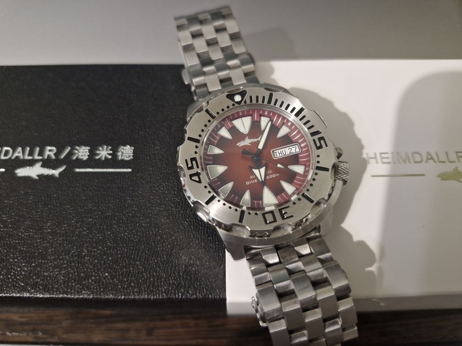 Наручные механические часы Heimdallr