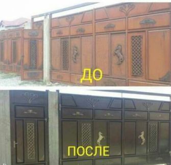 Изготовления ворот, ремонт и реставрация.