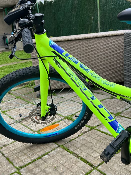 Алуминиев Cross Rebel 24 Перфектен, Дискови Спирачки.В гаранция