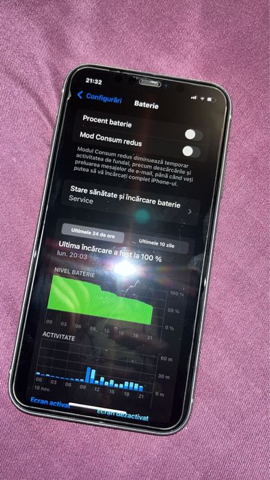 iPhone 11 green in stare impecabila