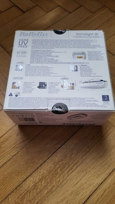 Epilator cu laser IPL Babyliss Homelight 50 (sigilat)