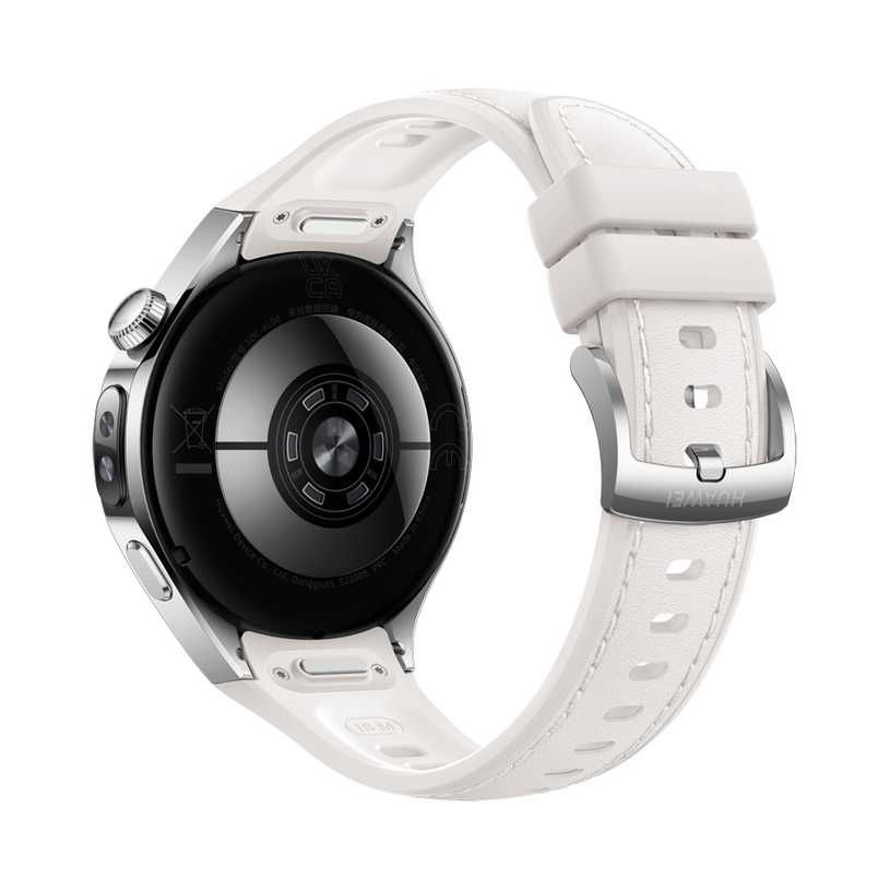 НОВ! 2 Години Гаранция! HUAWEI Watch 5 LTE 42mm White + Black Strap
