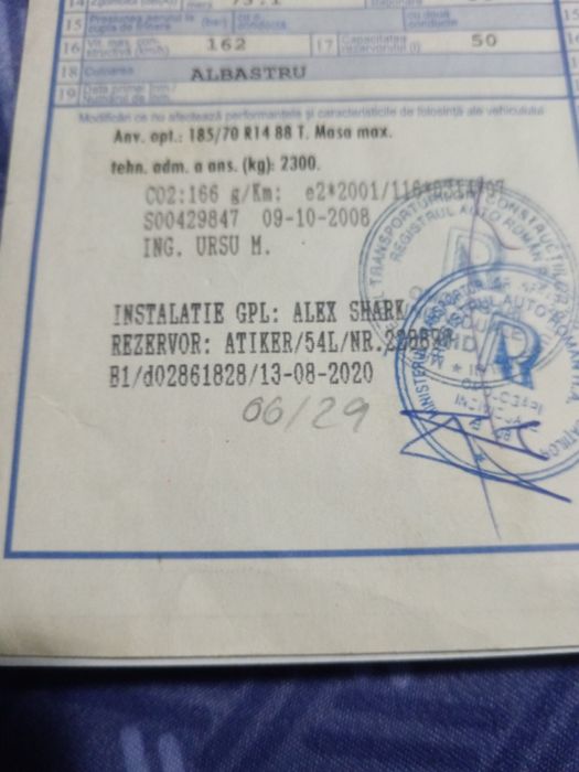 Dacia Logan 1.4i+Gpl Omologat 2020/km78720 Reali/Euro4/2007/Proprietar